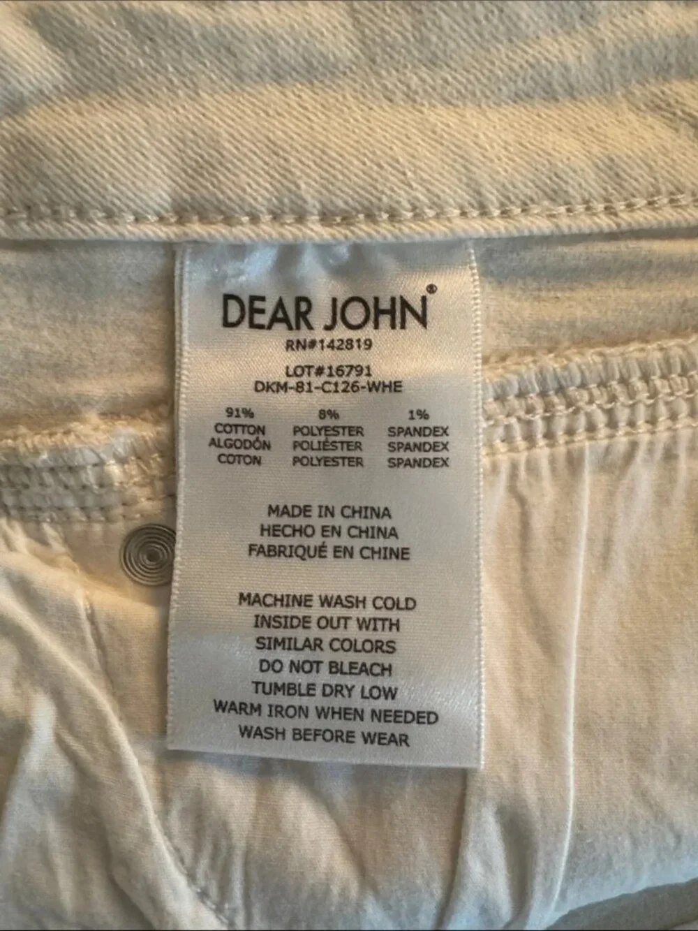Dear John 🤍 excellent